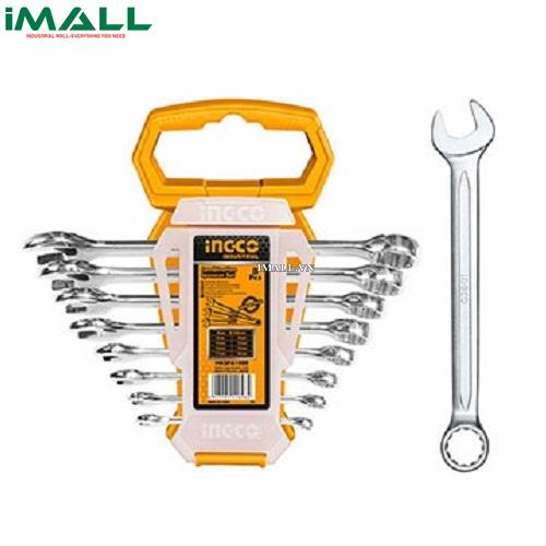 Bộ cờ lê vòng miệng 8 chi tiết (6-19mm) INGCO HKSPA1088