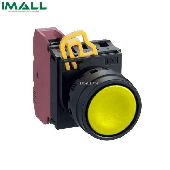Nút nhấn nhả IDEC YW1B-M1E10Y 1NO 22mm (Vàng)