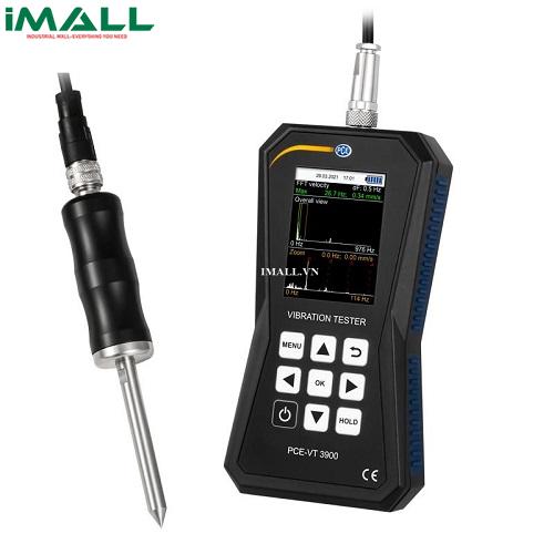 Máy đo độ rung (0~399,9 m/s²; 0~399,9 mm/s; 600~50000 RPM; 0~3,9 mm) PCE VT 3900S
