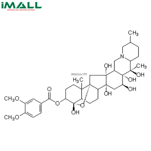 Hóa chất Veratridine (C₃₆H₅₁NO₁₁, Alu drum 5mg) Merck 676950-5MG US1676950-5MG