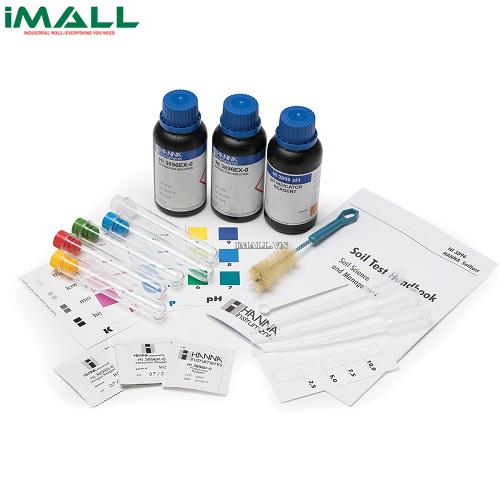 Bộ Dụng Cụ Đo Dinh Dưỡng NPK và pH Của Đất HANNA HI3896 (25 Lần Đo)