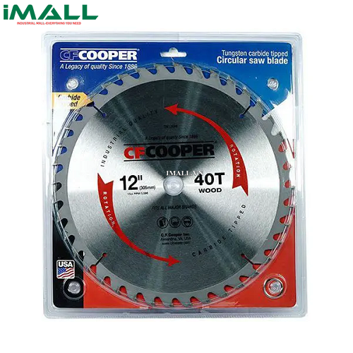 Lưỡi cưa gỗ 305mm x 40T CFCooper SW12040