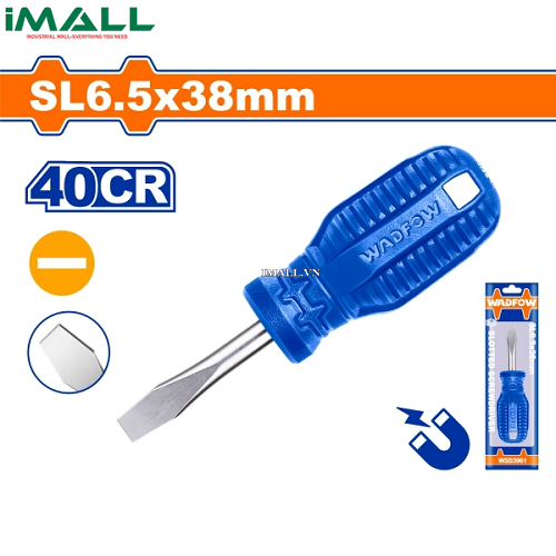 Tua vít dẹp SL6.5x38mm Wadfow WSD3961