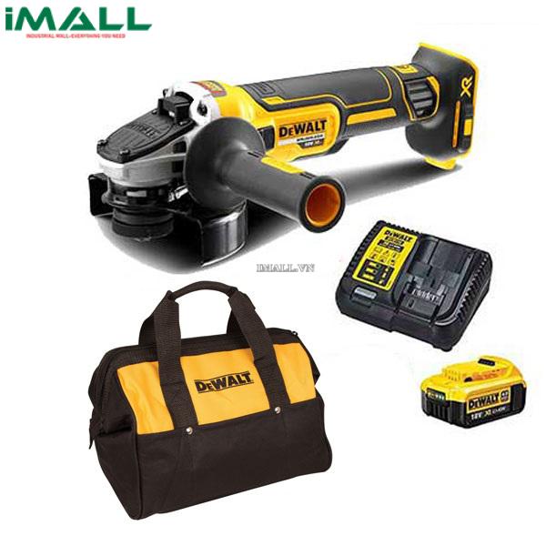 Máy mài Pin 18V DeWALT DCG405M1 (100mm)