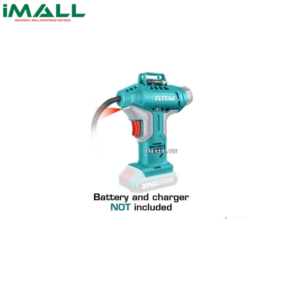 Máy bơm hơi tự động dùng pin (20V) Total TACLI2001