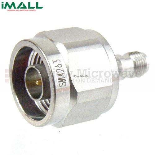 Đầu chuyển đổi SMA Female Jack - N Male Fairviewmicrowave SM4263 (18GHz; 1.3 VSWR)