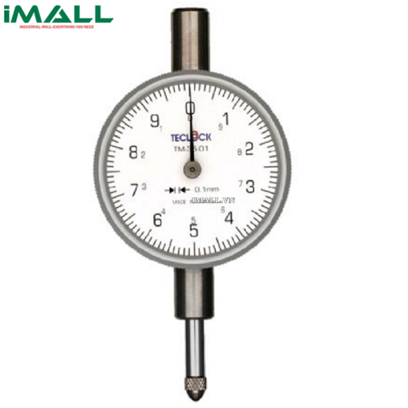 Đồng hồ so loại nhỏ TECLOCK TM-35-01f (10mm, 0.1mm)