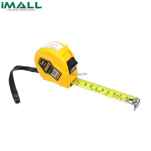 Thước cuộn thép nền vàng (5m x 19mm) INGCO HSMT08352
