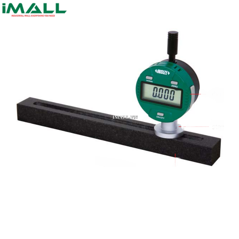 Đồng hồ so đo độ phẳng INSIZE 2144-200 (200mm, 0.001mm)