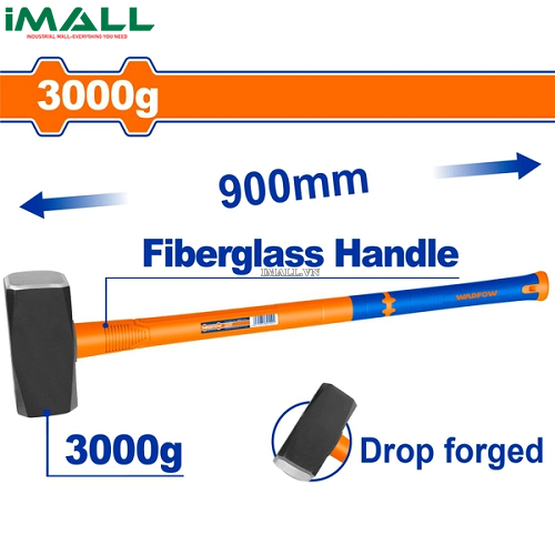 Bụa tạ 3kg 900mm Wadfow WHM2330