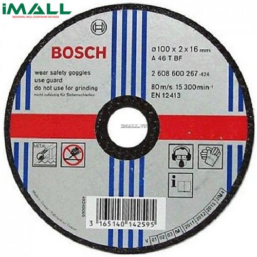 Đá cắt sắt BOSCH 2608600270 (125x3x22.2mm)