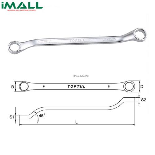 Cờ lê 2 đầu vòng TOPTUL ACEH2426