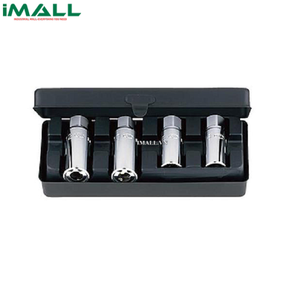 Bộ tháo Bu lông KTC BSR354 ( 4 chiếc, đường kính ngoài 24-28 mm, dài 65-75 mm)