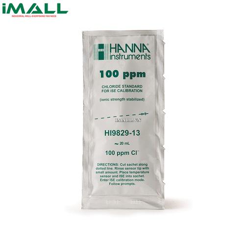 Dung Dịch Hiệu Chuẩn Cloride 100ppm Dạng Gói 20mL (25 Gói) HANNA HI9829-13
