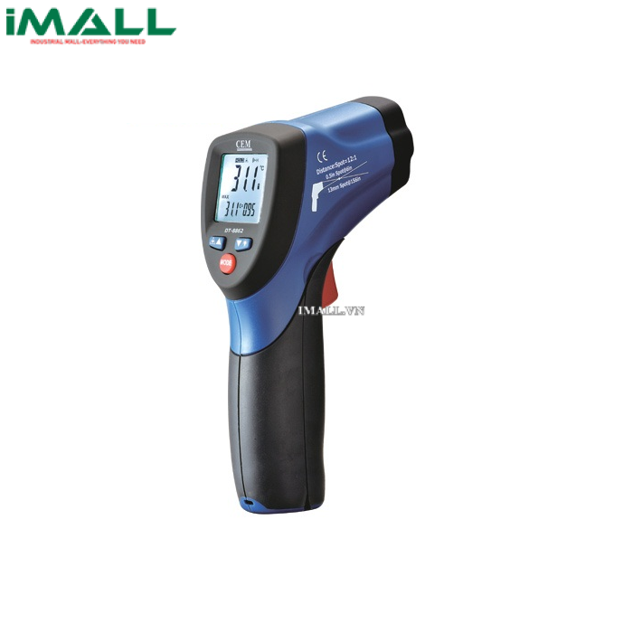 Súng đo nhiệt độ với tia Lazer kép CEM DT-8861 (-50℃-550℃)