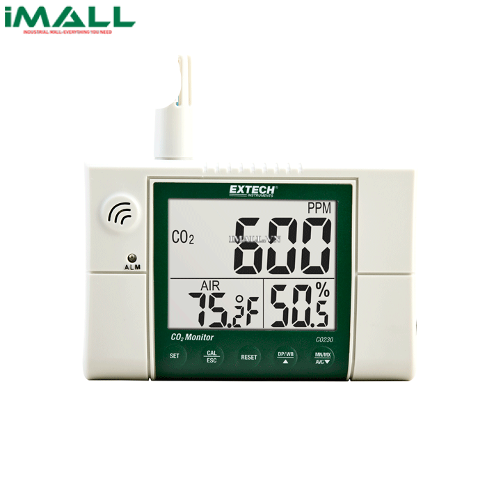 Máy giám sát chất lượng không khí, CO2 trong nhà EXTECH CO230 (0 đến 9,999ppm)