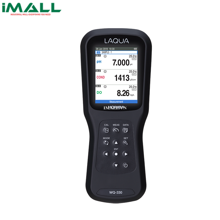 Máy đo chất lượng nước cầm tay thông minh LAQUA HORIBA WQ-330-K (3 kênh)