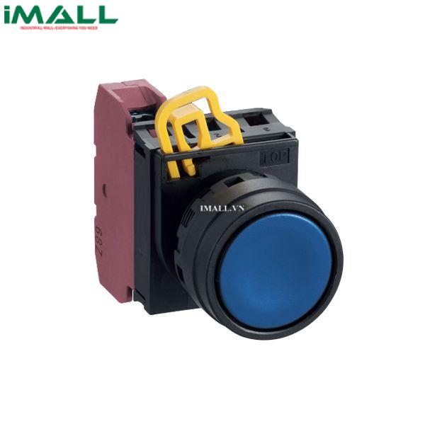 Nút nhấn nhả IDEC YW1B-M1E11S 1NO+1NC 22mm (Xanh dương)