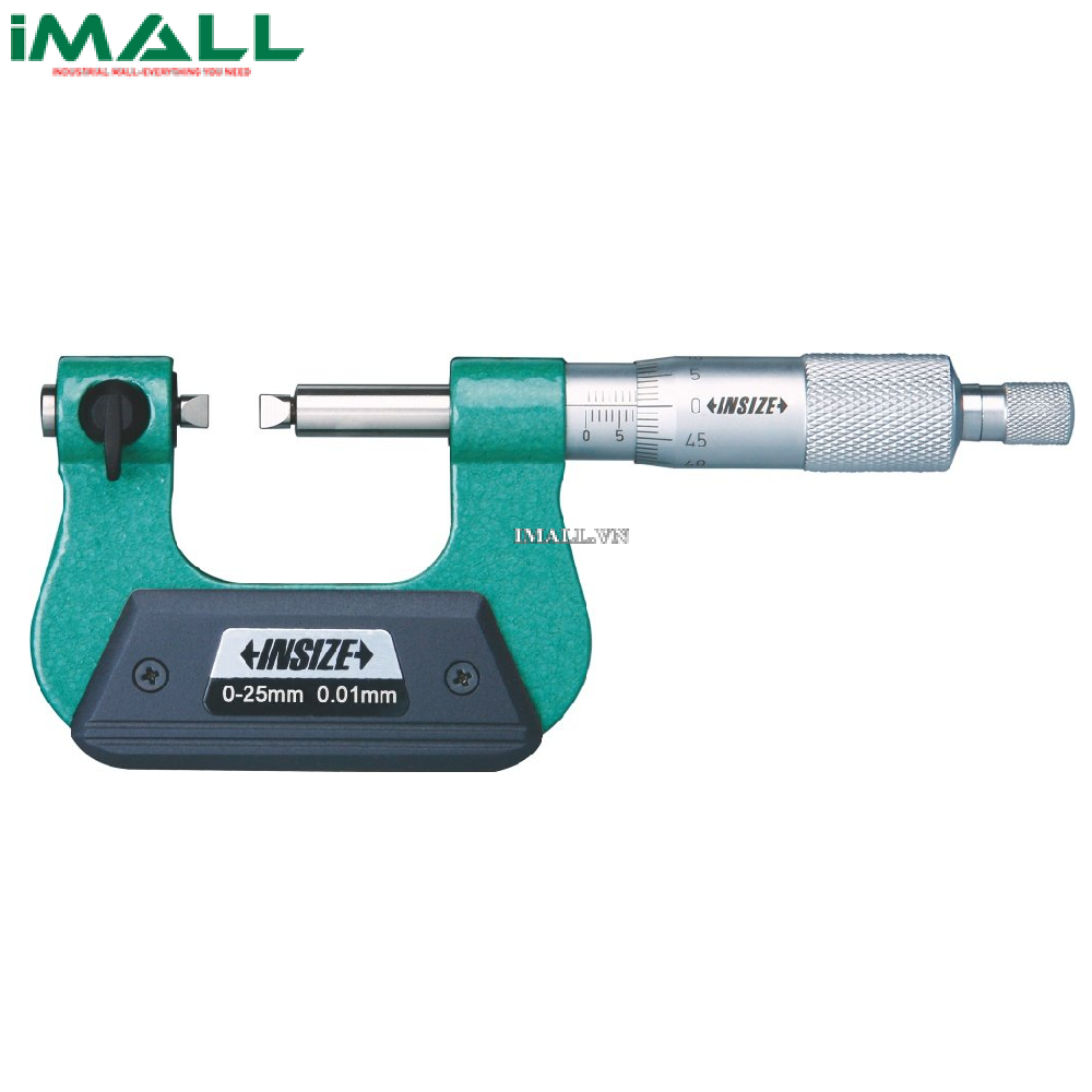 Panme đo ren cơ khí INSIZE 3281-200A (175-200mm; 0.01mm; không kèm đầu đo)