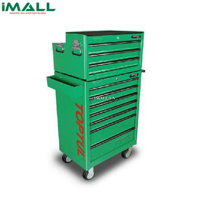 Tủ chuyên dùng thế hệ mới 2 tầng 10 ngăn 333 chi tiết TOPTUL GCAZ0007 + GCAJ0008