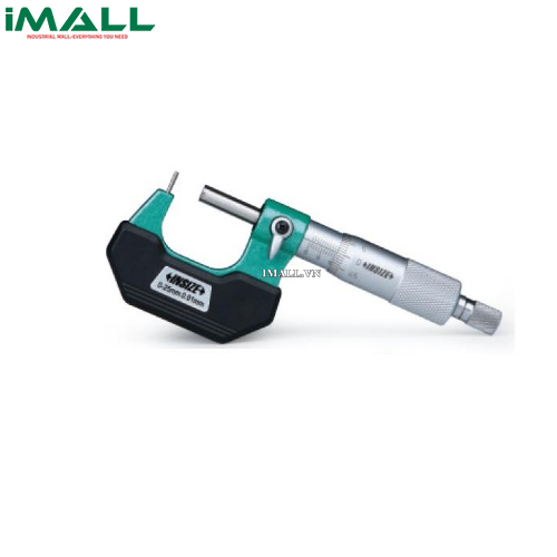 Panme đo độ dày ống INSIZE 3261-25DA (0-25mm/đầu đo trụ)