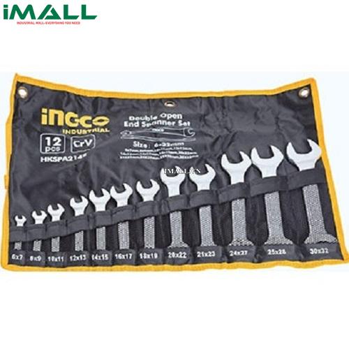 Bộ cờ lê hai đầu miệng 12 chi tiết (6-32mm) INGCO HKSPA2142