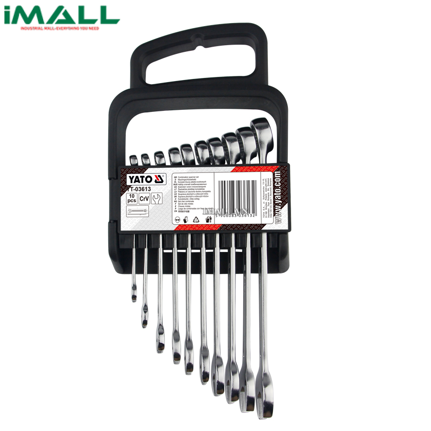 Bộ cờ lê vòng miệng 10 chi tiết Yato YT-03613 (6-17mm)