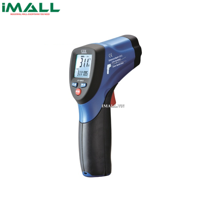 Súng đo nhiệt độ với tia Lazer kép CEM DT-8860B (-50℃-450℃)