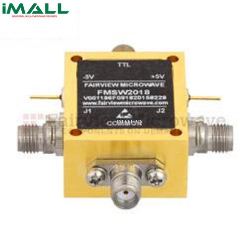 Bộ chuyển mạch PIN Diode SPDT Fairview Microwave FMSW2018 (50 Ohm, 2GHz - 26.5 GHz, +27 dBm, SMA Female)