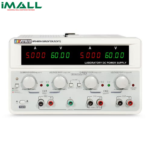 Bộ nguồn DC tuyến tính MATRIX MPS-3010H-3 (30V, 10A, 3 kênh)