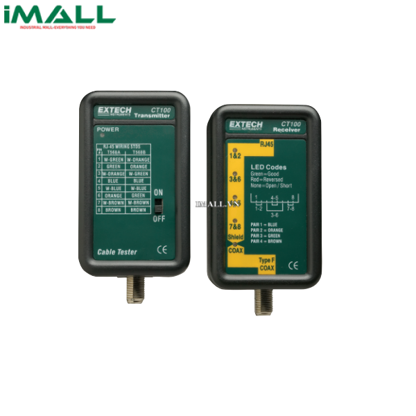 Thiết bị kiểm tra mạng Extech CT100