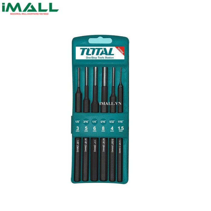 Bộ mũi đục tròn 6 chi tiết Total THT42K0601