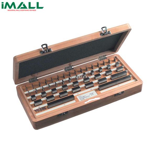 Bộ căn mẫu chuẩn song song, chất liệu thép, cấp chính xác Class 0 VOGEL 351002 (47 chi tiết)