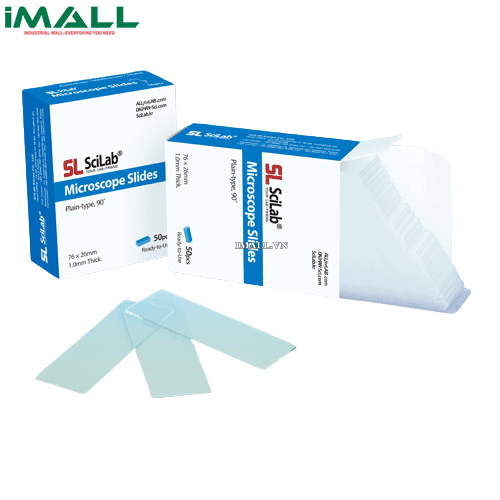 Lam kính (Kính mài viền 90°, 76x26mm) SciLab SL.Sli1011