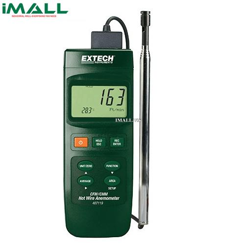 Máy đo tốc độ, lưu lương gió và nhiệt độ EXTECH 407119 (0.2 đến 17.0m/s)