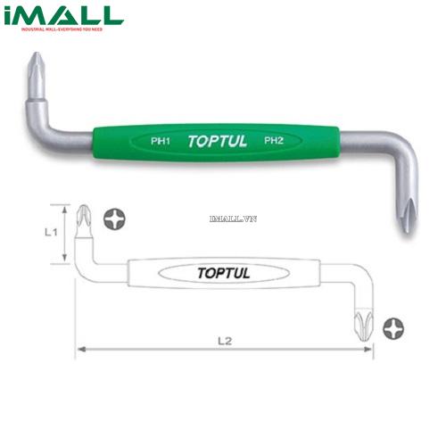 Tua vít bake 2 đầu Toptul FBKA0102
