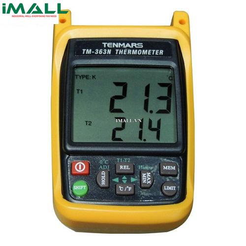 Máy đo nhiệt độ tiếp xúc kiểu K Tenmars TM-363N (2 kênh)
