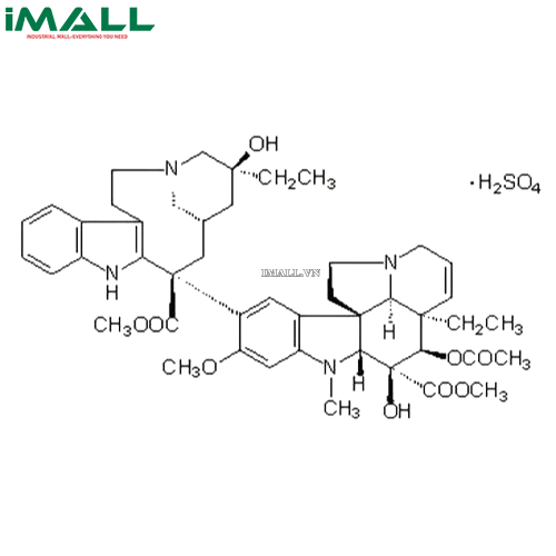 Hóa chất Vinblastine Sulfate (C₄₆H₅₈N₄O₉ · H₂SO₄, ống nhựa 10mg) Merck 677175-10MG