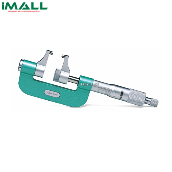 Panme đo ngoài cơ khí dạng mỏ cặp INSIZE 3238-100 (75-100mm; 0.01mm)