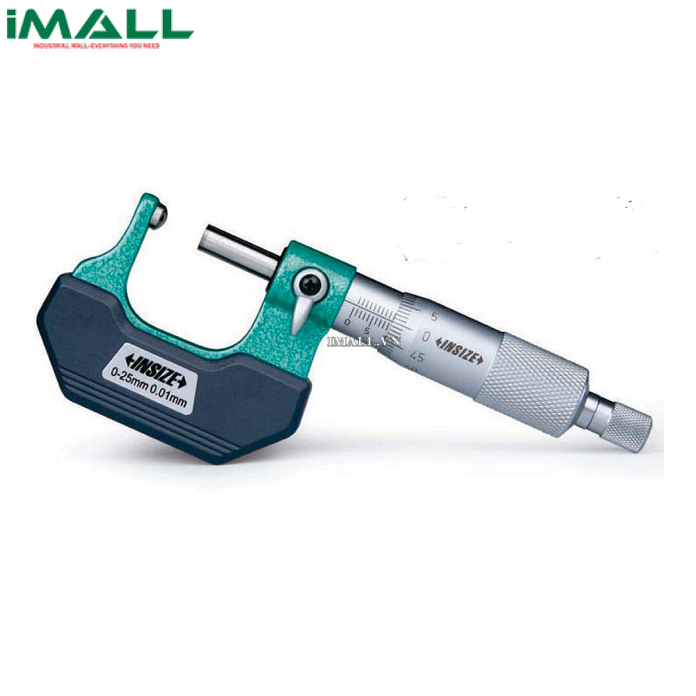 Panme đo độ dày thành ống cơ khí INSIZE 3260-50SA (25-50mm; 0.01mm; loại B)