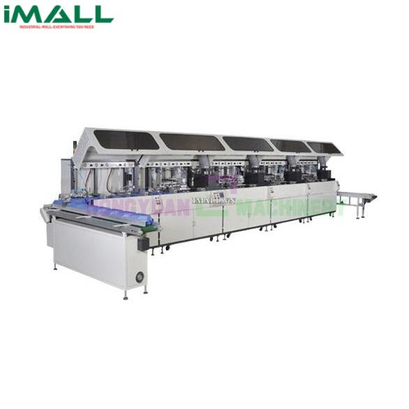 Máy in lụa phẳng 4 màu tự động Hoystar GW-4F-UV (2100pcs/h)