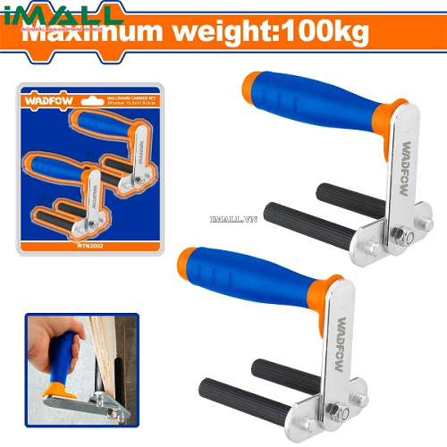 Bộ 2 kẹp vác ván 100kg Wadfow WTN2002
