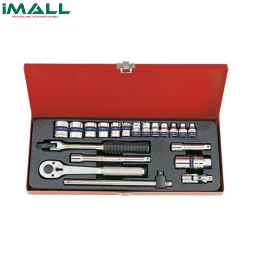 Bộ tuýp 20 chi tiêt hệ mét Kingtony 3020MR02 (3/8”)
