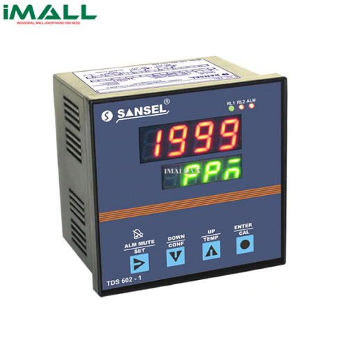Bộ điều khiển TDS Online với cảm biến CSI - 05 - 1 Sansel TDS 602 -1 (10~2000ppm; ±1%; Relay+Retransmission+Rs485modbus)