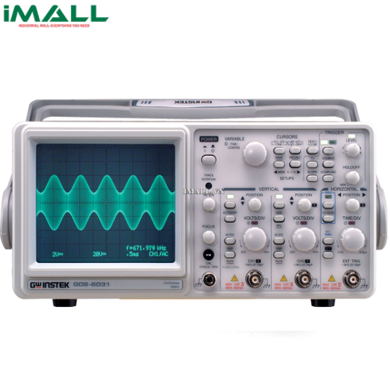 Máy hiện sóng tương tự GW INSTEK GOS-6031 ( 30Mhz, 2CH)
