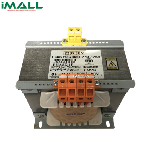 Biến áp cách ly 380V-440V ra 380V 1.5KVA (4A) Fushin BTA2-1P-4A(22/22)