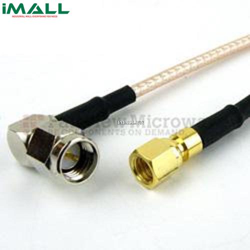Cáp RA SMA Male - SMC Plug Fairview FMC0418315LF (RG-316 Coax; 3 GHz )