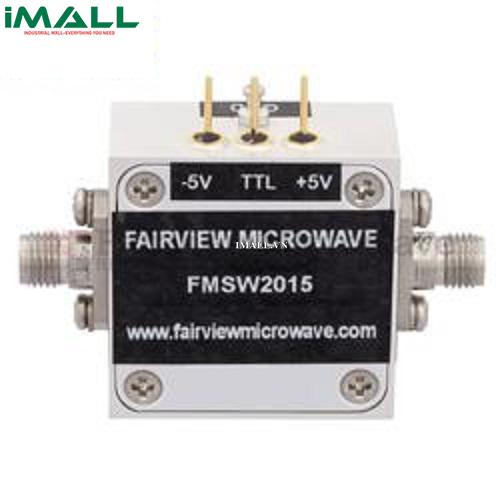 Bộ chuyển mạch PIN Diode SPST Fairview Microwave FMSW2015 (50 Ohm, 2GHz - 26.5 GHz, +30 dBm, SMA Female)