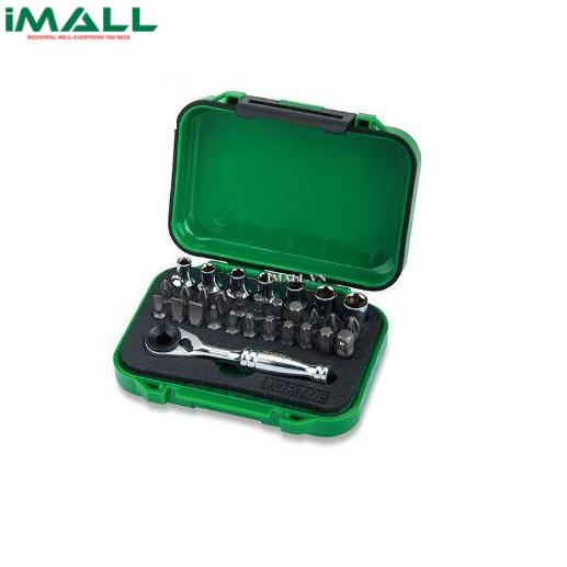 Bộ dụng cụ vặn ốc 1/4 inch TOPTUL GABW3001 (30 chi tiết)
