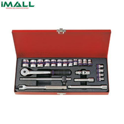 Bộ tuýp 22 chi tiết hệ mét Kingtony 3023MR04 (3/8”)